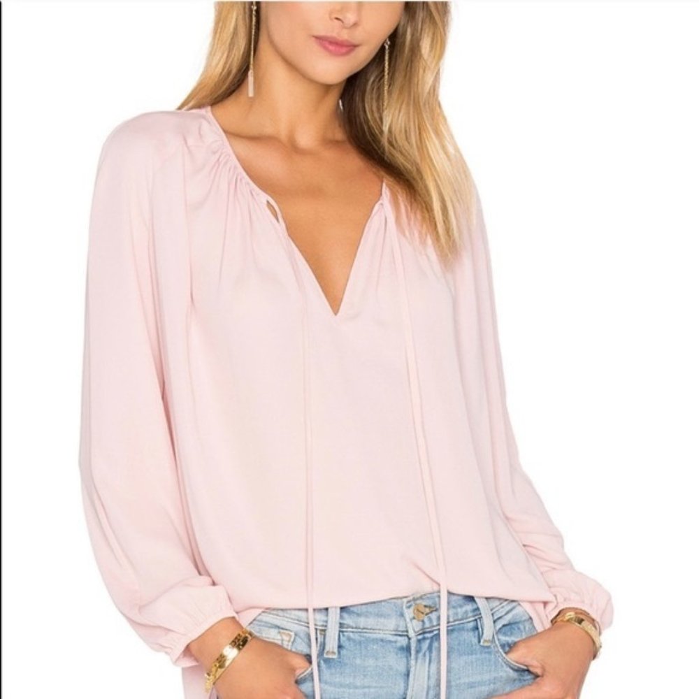 Amanda Uprichard Silk Blouse